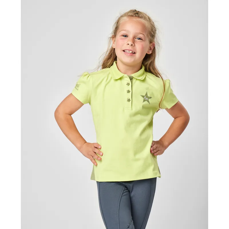 Mini LeMieux Polo Shirt - Kiwi-3